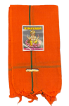 Swamy Thundu - Orange Colour Cotton Towel - Muruga