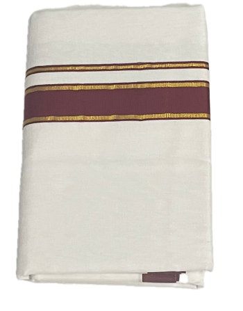 Fancy Border Dhoti with silk Touch